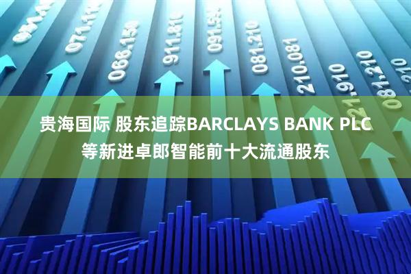 贵海国际 股东追踪BARCLAYS BANK PLC等新进卓郎智能前十大流通股东