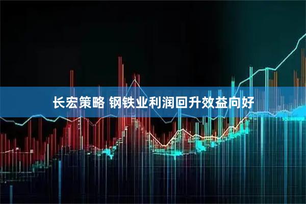 长宏策略 钢铁业利润回升效益向好